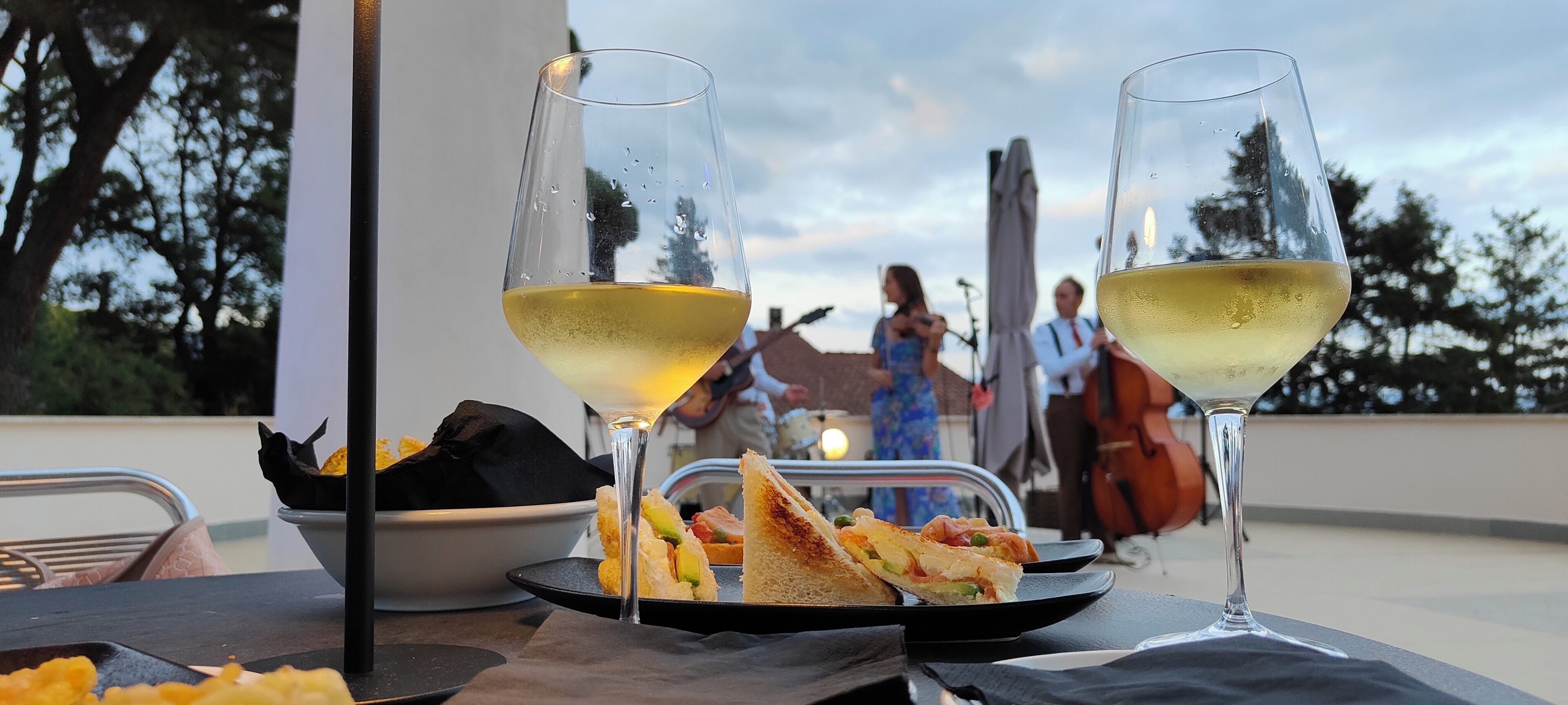 Terrasse sur le toit