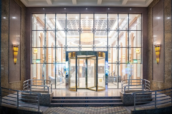 Entrée de l’hébergement