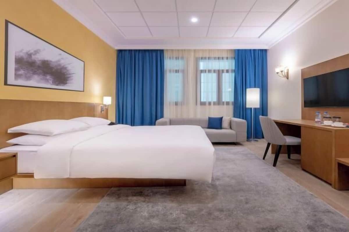 In-room safe, desk, blackout drapes, iron/ironing board