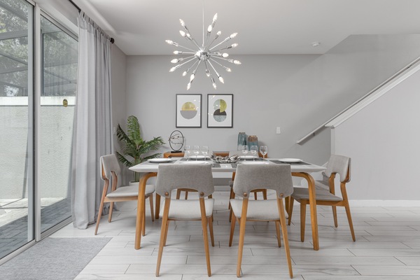 Dining Table for 6, Perfect for Family Meals.