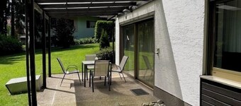 Large vacation apartment for 2 - 3 persons, 80sqm, 2 bedrooms, covered terrace
