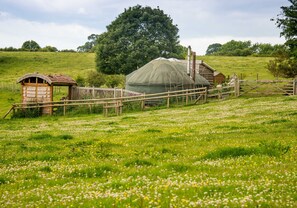 Cabin, Multiple Beds | Property grounds - Mongolian Yurts Fordhall Organic Farm (Market Drayton)