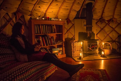 Mongolian Yurts Fordhall Organic Farm