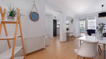 Apartment, 2 Bedrooms, Balcony | Living room