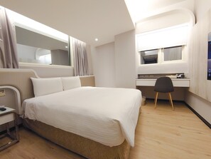 Standard Double Room | Down comforters, in-room safe, individually decorated, desk