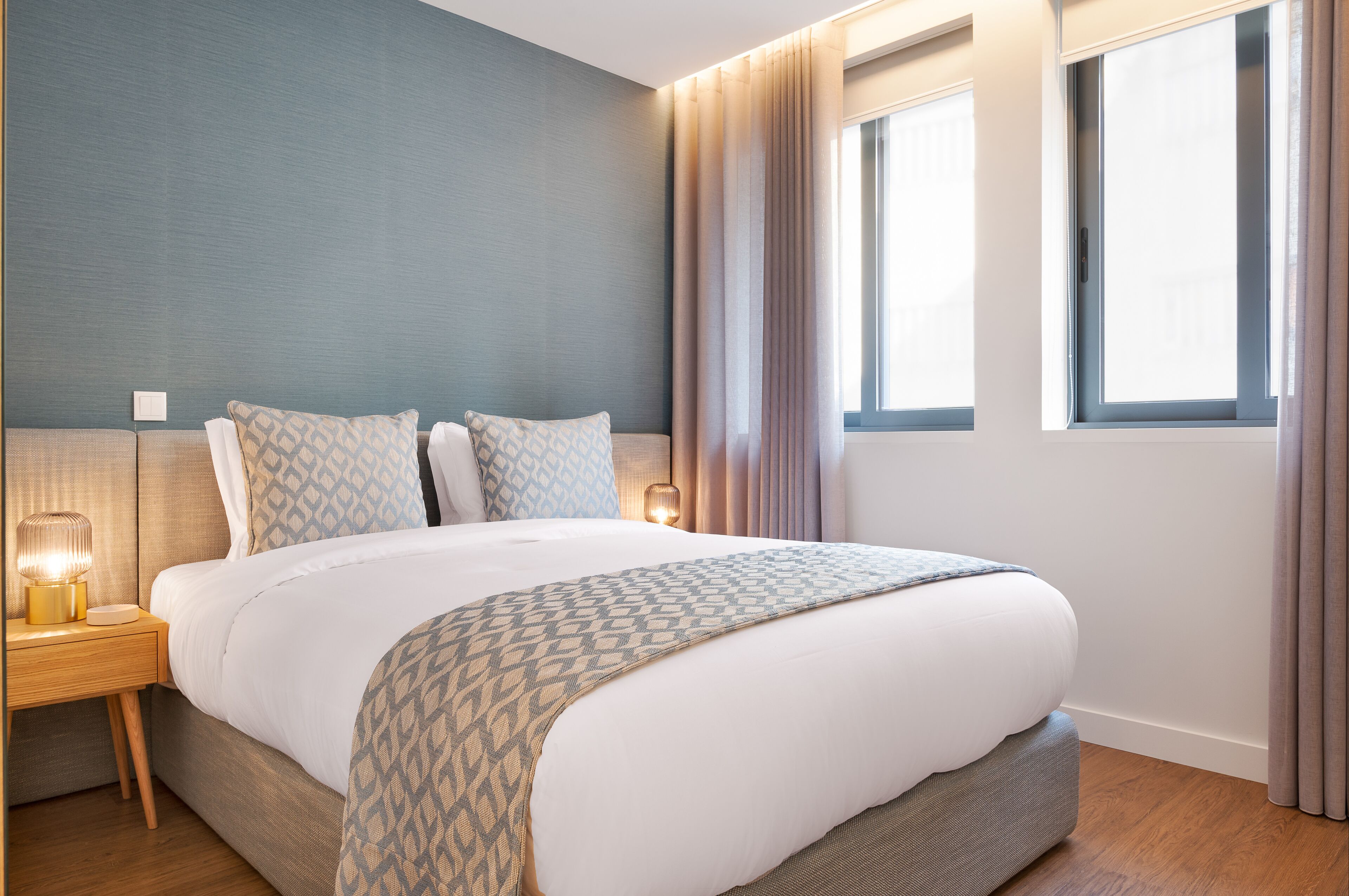 Deluxe Apartment, 2 Bedrooms, Courtyard View | In-room safe, individually decorated, individually furnished