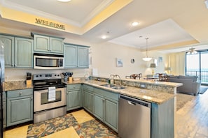 Fridge, microwave, oven, stovetop - Stay 2 nights and get an extra night free! - Unit 503  - Exceptions Apply (Dauphin Island)