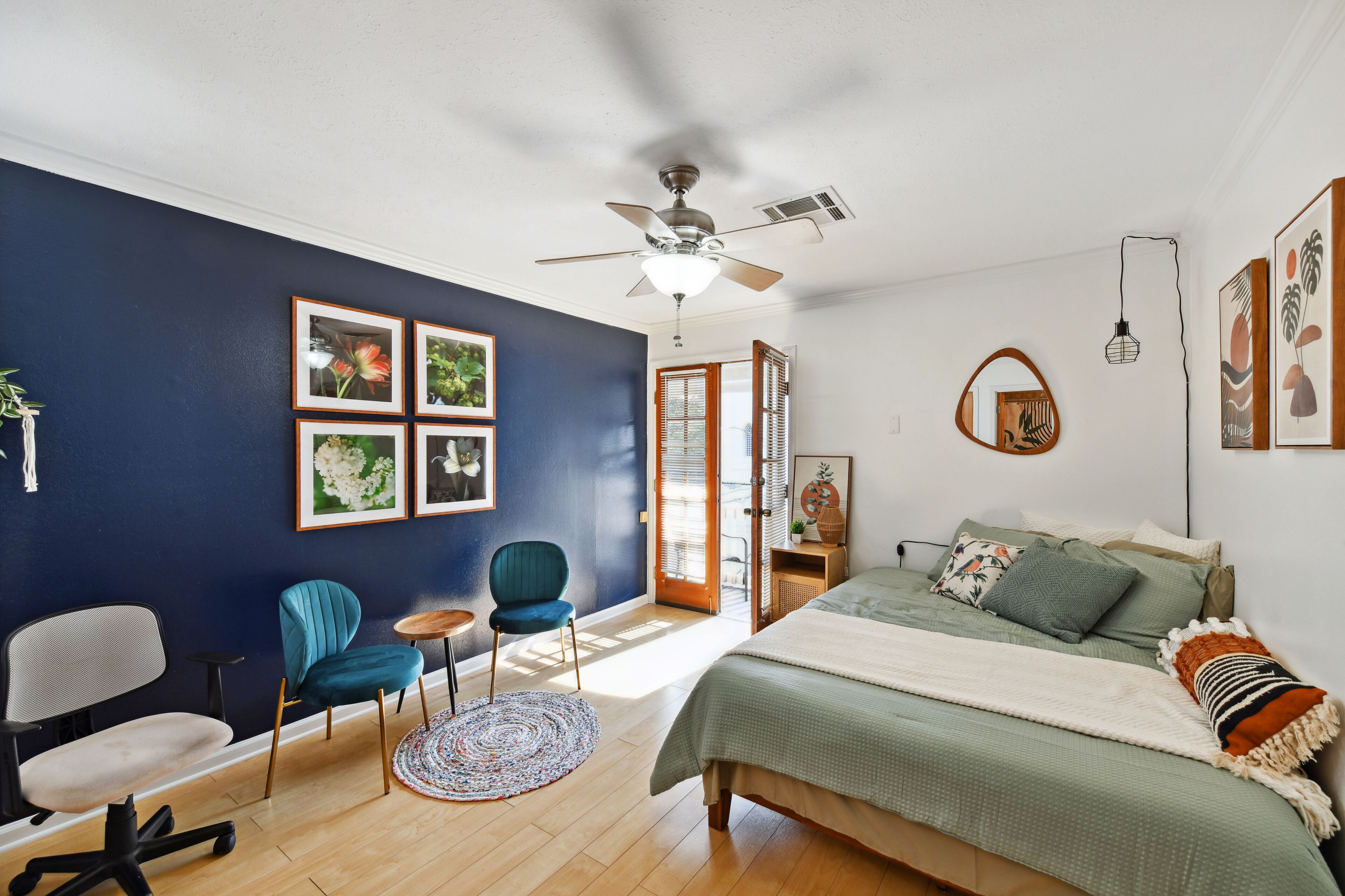 1 bedroom, desk, iron/ironing board, free WiFi