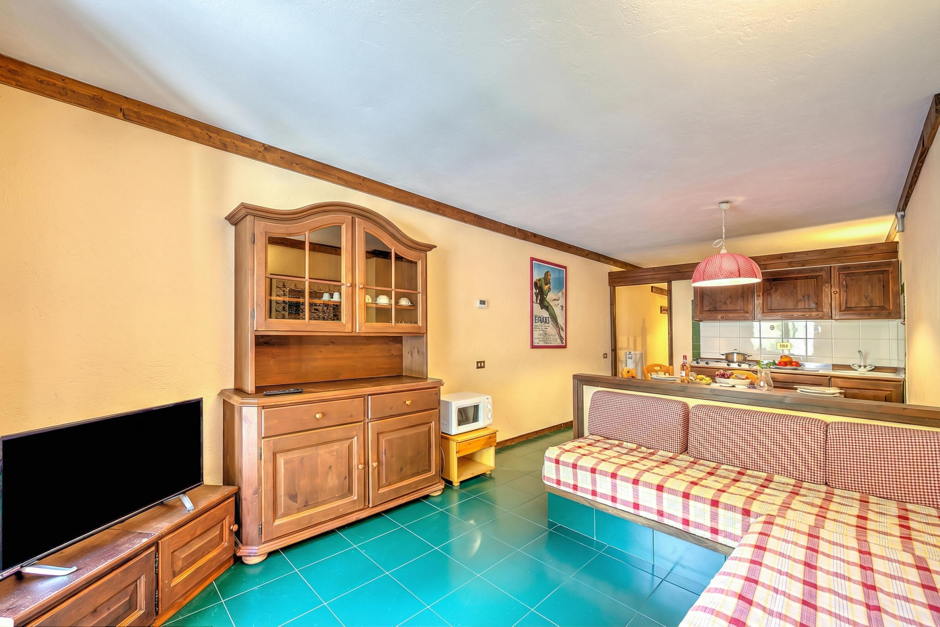 Studio Familial, côté montagne (Sises Lodge - 41D Sestriere) | Intérieur