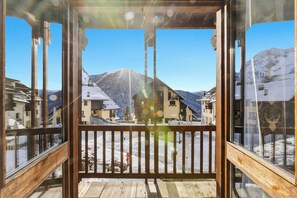 Appartement familial, plusieurs chambres, côté montagne (Sises Lodge - 07C Sestriere) | Vue de la chambre