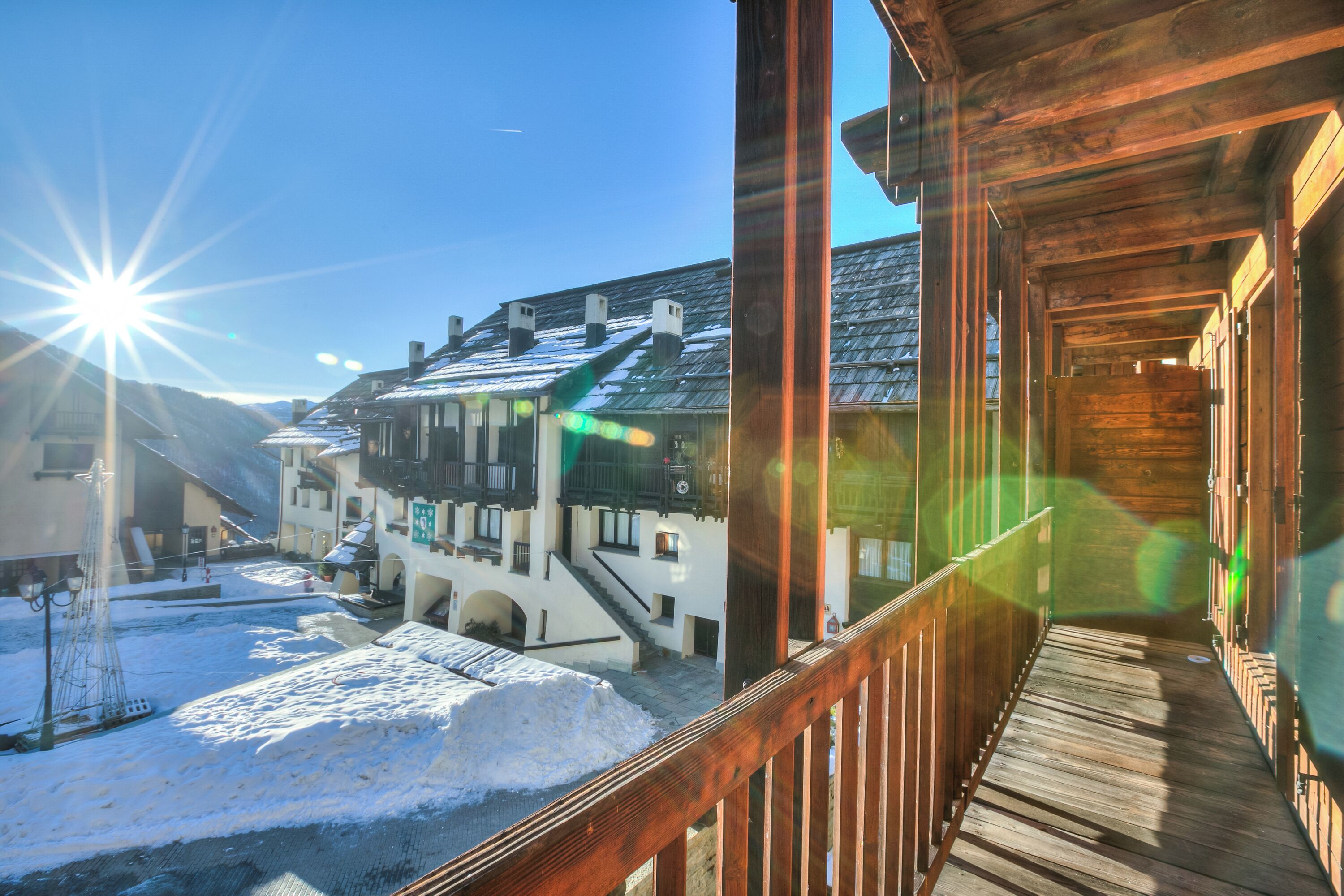 Căn hộ dành cho gia đình, nhiều phòng ngủ, cạnh núi (Grange Hike & Ski - 38D Sestriere) | Ban công