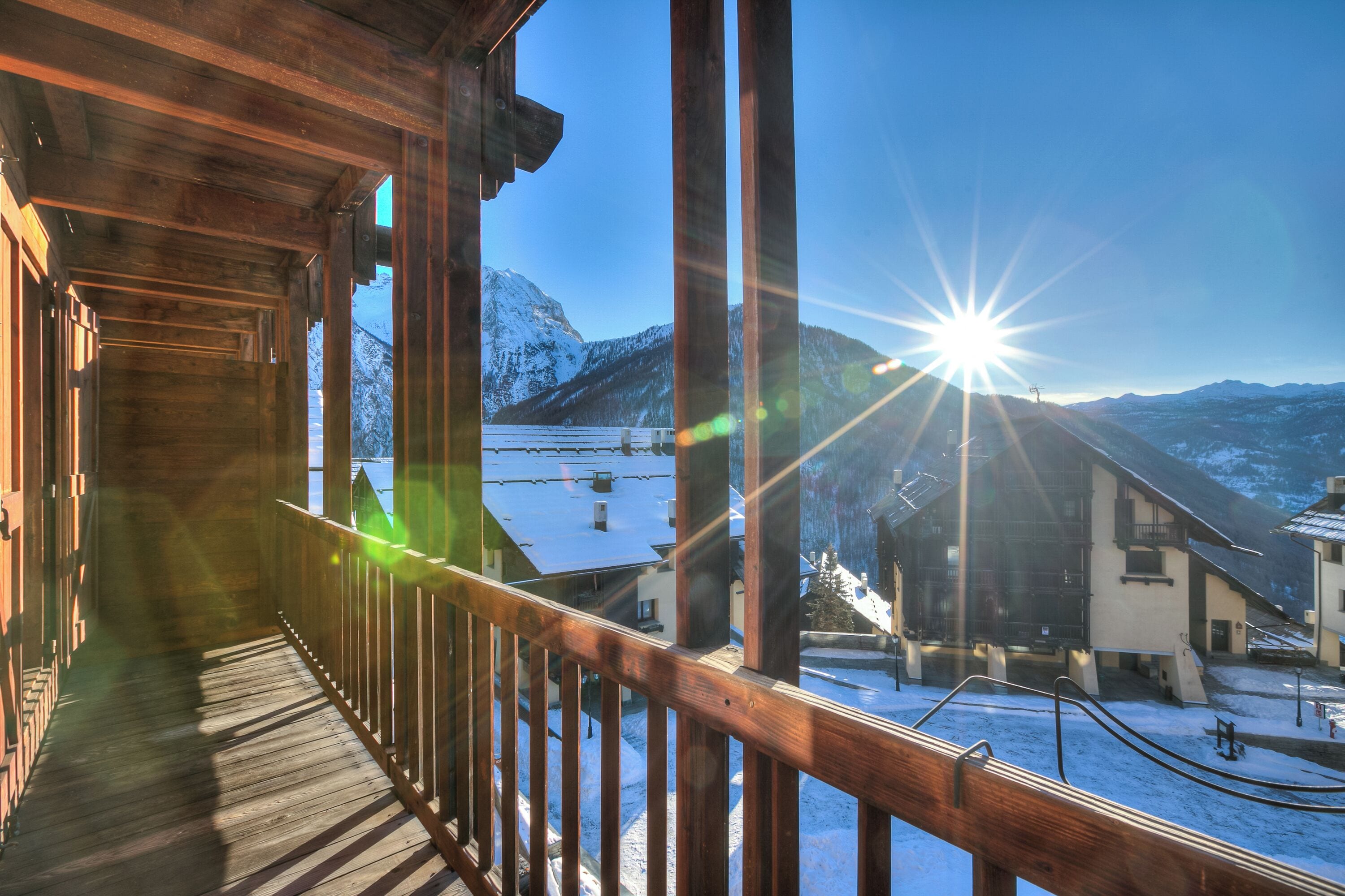 Vue sur les montagnes
