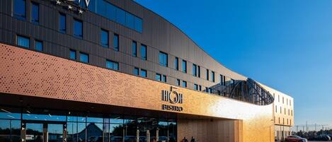 Façade de l’hébergement