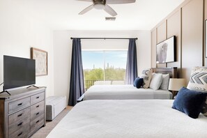 4 habitaciones, tabla de planchar con plancha y wifi gratis 