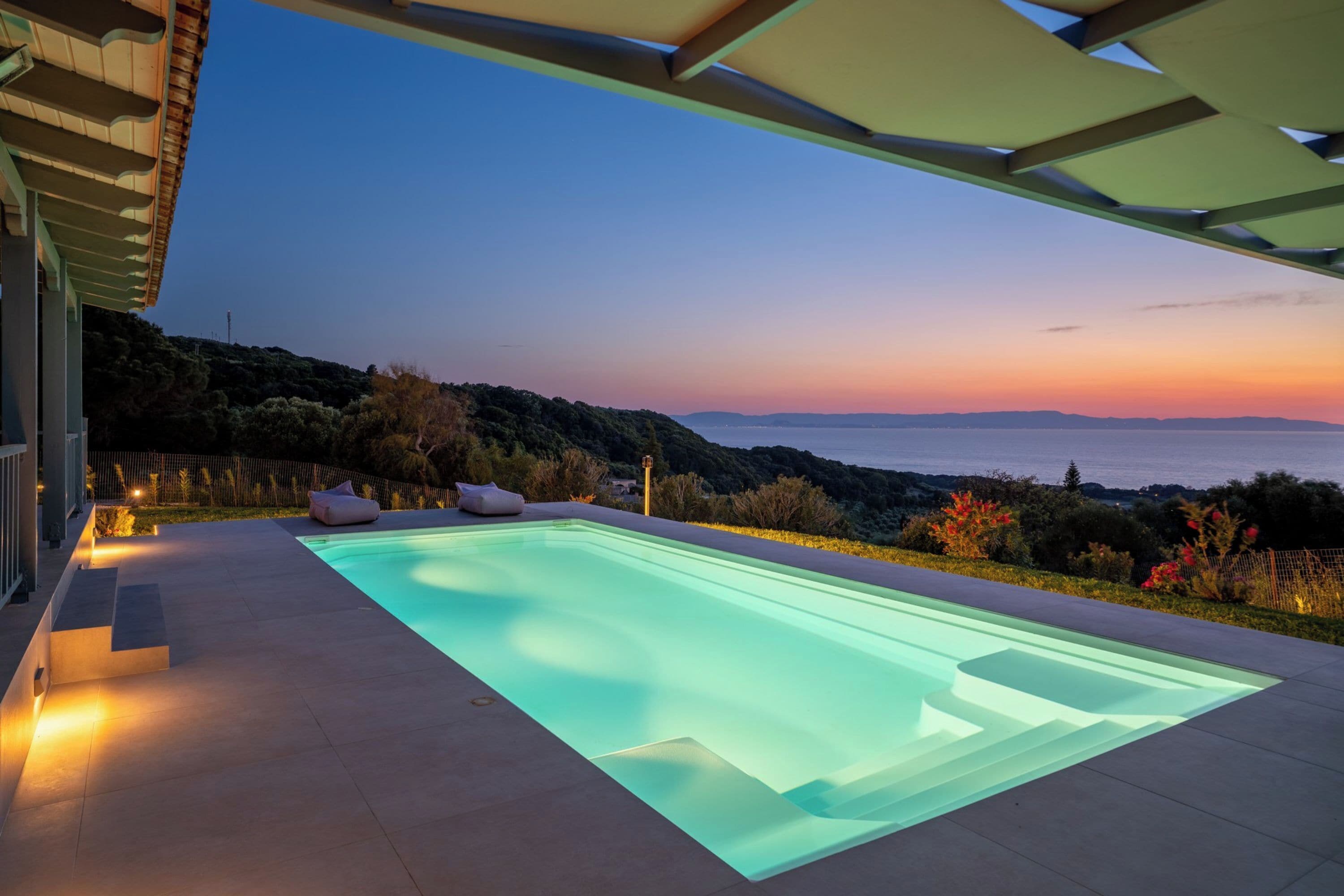 Seasonal outdoor pool