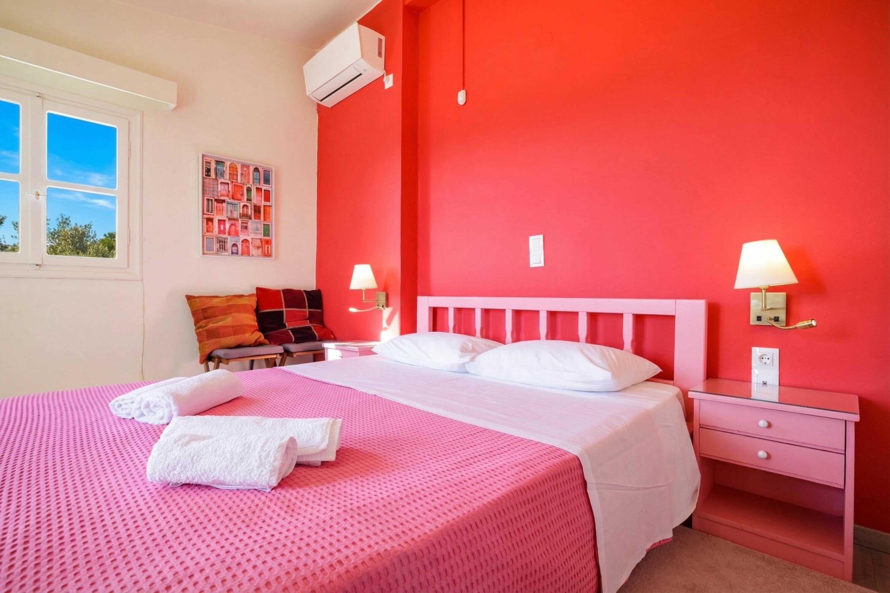 Family House, Multiple Bedrooms (Villa Filokalia With Exceptional View) | 3 bedrooms, iron/ironing board, free WiFi, bed sheets