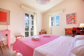 Family House, Multiple Bedrooms (Villa Filokalia With Exceptional View) | 3 bedrooms, iron/ironing board, free WiFi, bed sheets - Villa Filokalia With Exceptional View (Andravida-Kyllini)