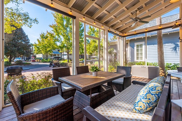 Restaurante al aire libre