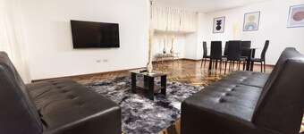 อพาร์ตเมนต์ 3 ห้องนอนสุดน่ารักใจกลางเมืองArequipaสำหรับ 6 คน