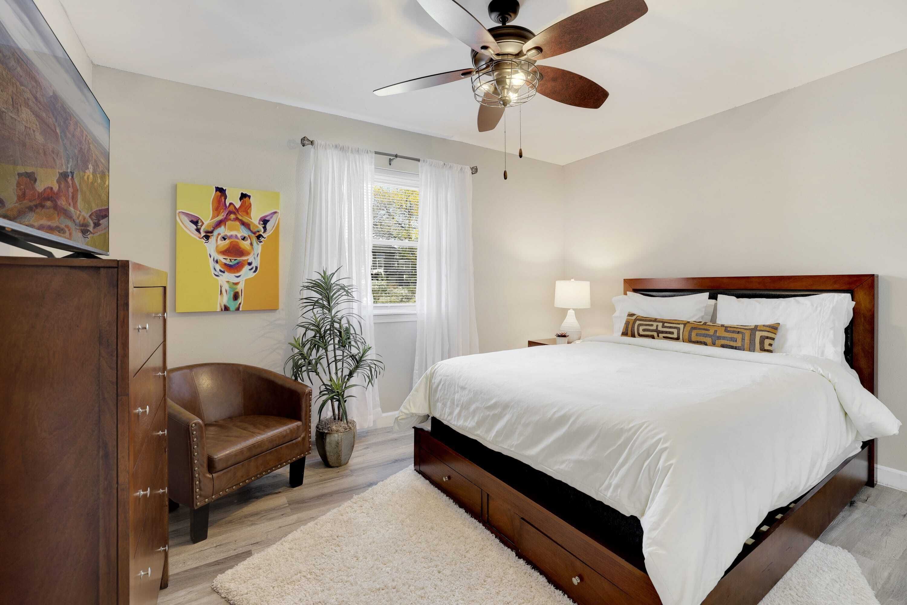 1 chambre, fer et planche à repasser, Wi-Fi, draps fournis