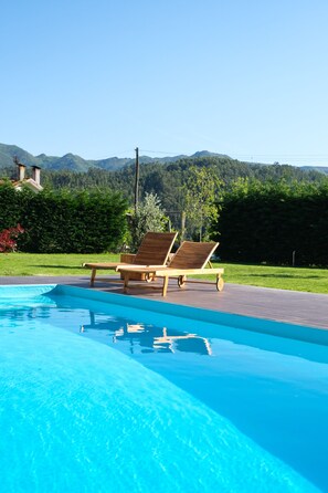 Alberca al aire libre 