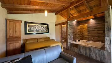 Chalet rustique Supérieur | 1 chambre, literie fournie