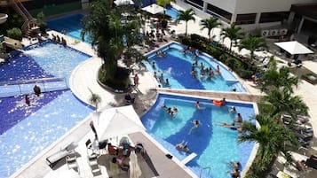 Indoor pool, outdoor pool