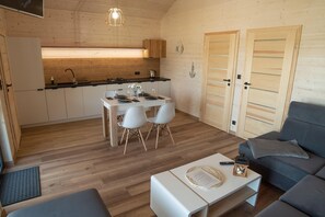 Interior - Holiday homes with terraces, close to the beach (Wicie)