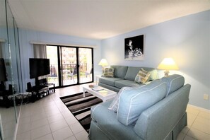 Condo, 1 Bedroom | Living room - Madeira Place 303 by Sandy Beach Vacations (Madeira Beach)