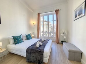 1 bedroom, iron/ironing board
