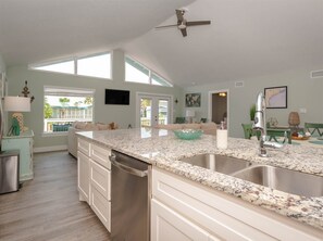 Interior - Sandy Oasis | Pet Friendly, Waterfront, Boat Dock! (Rockport)