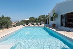 Seasonal outdoor pool