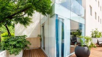 Suite, 1 King Bed, Terrace (Mondrian) | Premium bedding, down comforters, minibar, in-room safe