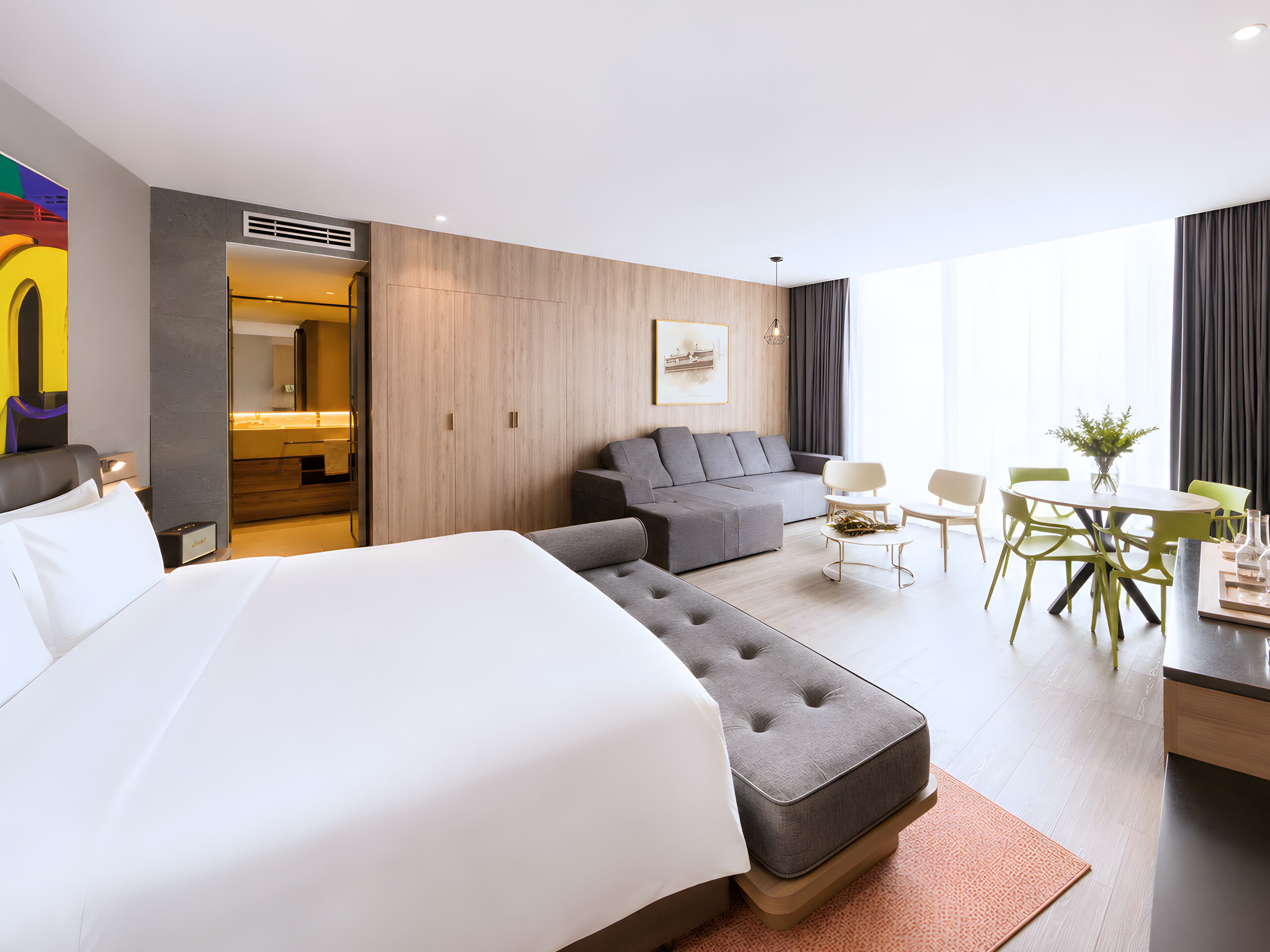Suite, 1 King Bed, Terrace (Skyline) | Premium bedding, down comforters, minibar, in-room safe