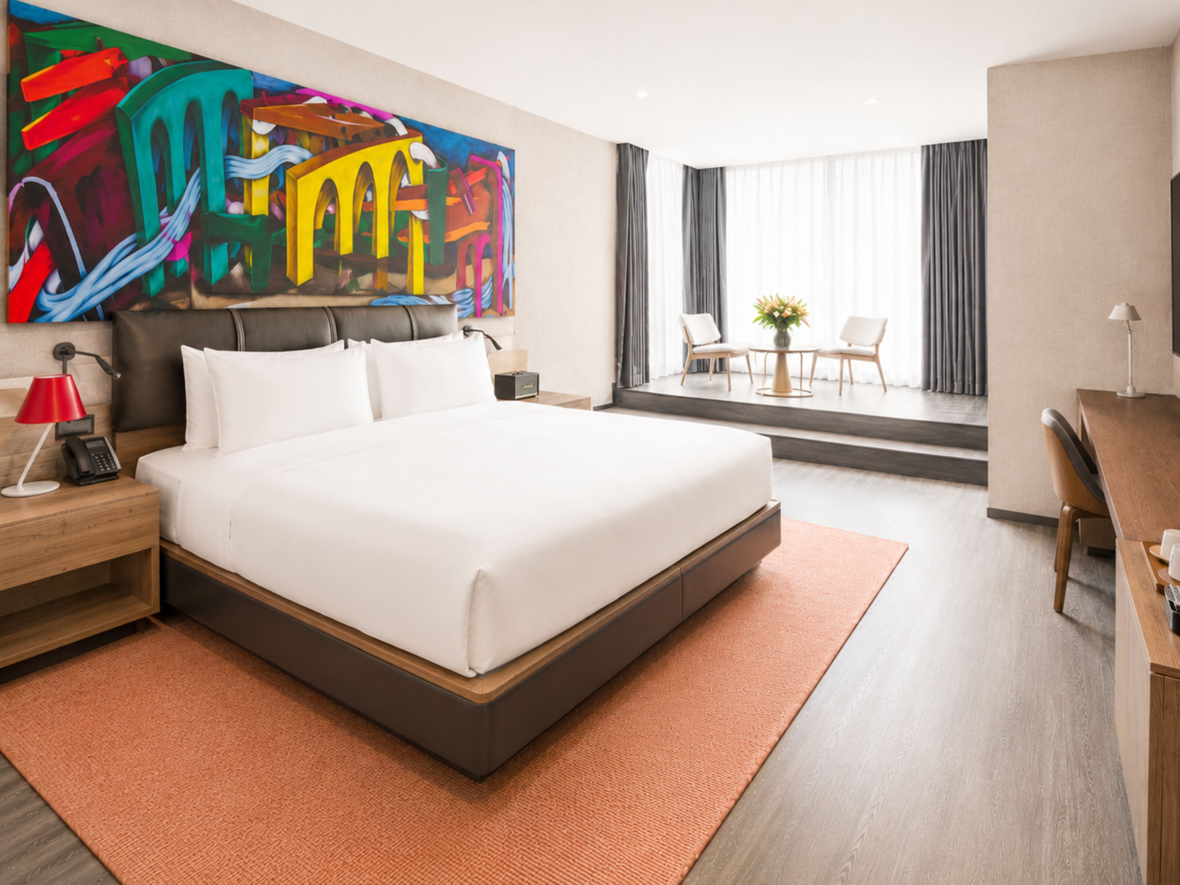 Suite, 1 King Bed, Terrace (Mondrian) | Premium bedding, down comforters, minibar, in-room safe