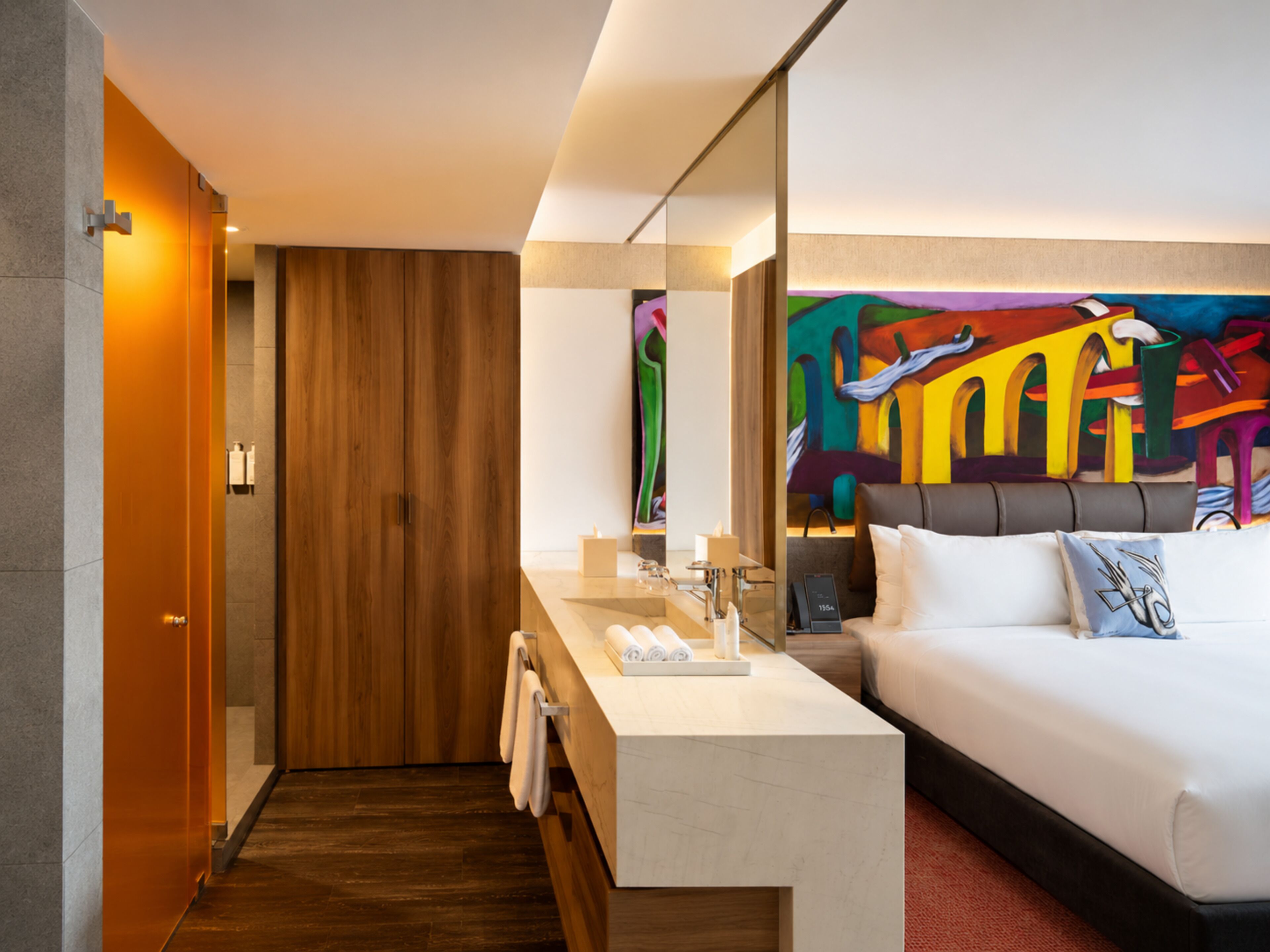 Suite, 1 King Bed, Terrace | Premium bedding, down comforters, minibar, in-room safe
