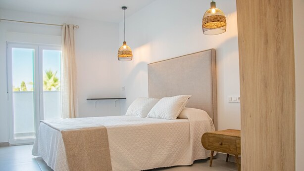 Deluxe Double Room, Balcony | Premium bedding, down comforters, memory foam beds, desk - Arena Mojacar (Mojacar)
