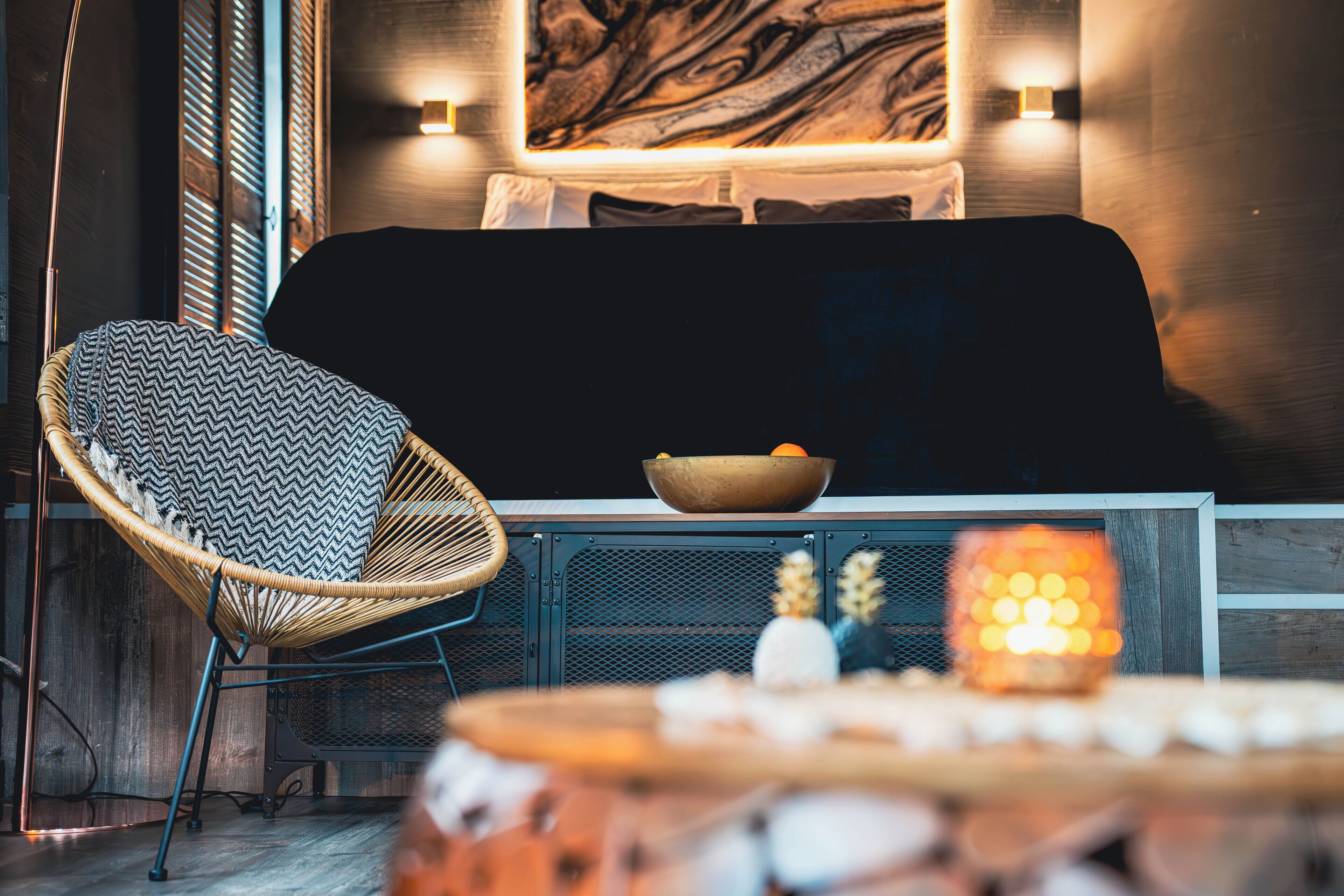 Mastersuite 3 - Theatersquare | 獨特裝修、手提電腦工作空間、免費 Wi-Fi、床單