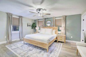 3 bedrooms, iron/ironing board