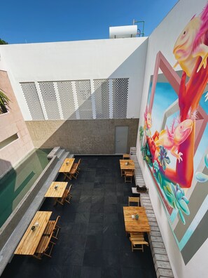 Terrace/patio - Casa Oxa Hotel (Querétaro)