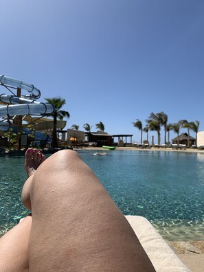 Outdoor pool, a heated pool - Luxury Penthouse at Golf Resort with Family Fun in Sunny Cabo (Cabo San Lucas)
