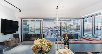 Yacht Park Apartment breathtaking panoramic view of the marina in Gdynia Poland