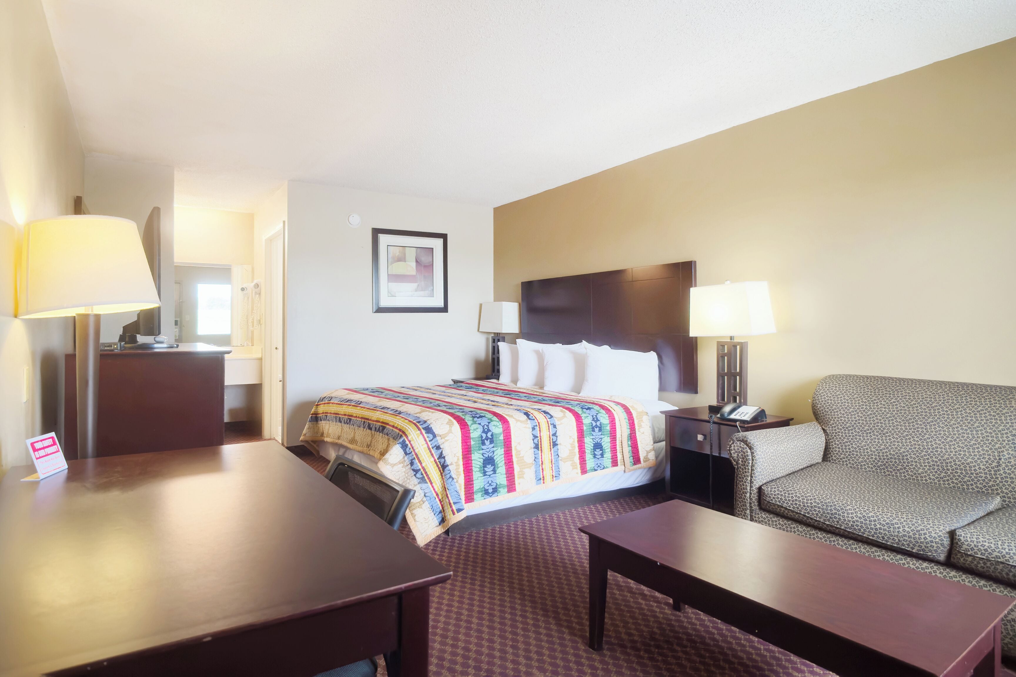 Desk, iron/ironing board, free WiFi, bed sheets