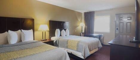 Zimmer, 2 Doppelbetten, Raucher