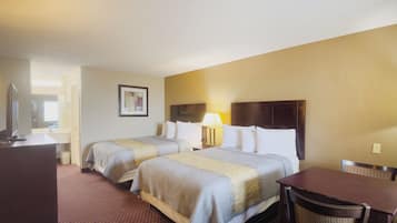 Desk, iron/ironing board, free WiFi, bed sheets
