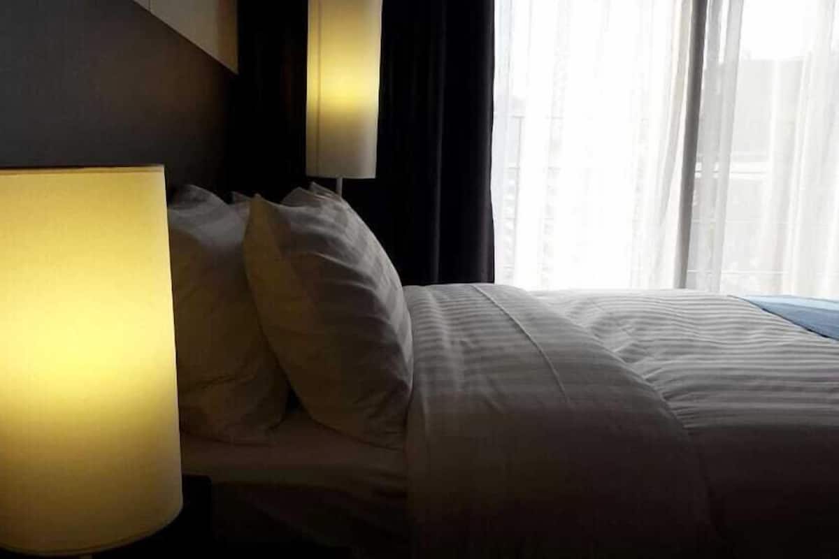 Standard Double Room | Down duvets, in-room safe, blackout curtains, iron/ironing board