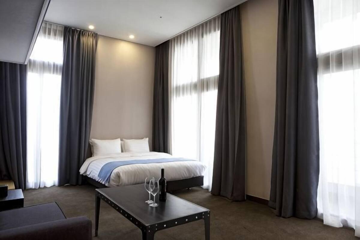 Couette en duvet d'oie, coffres-forts dans les chambres