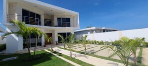 Fassade der Unterkunft