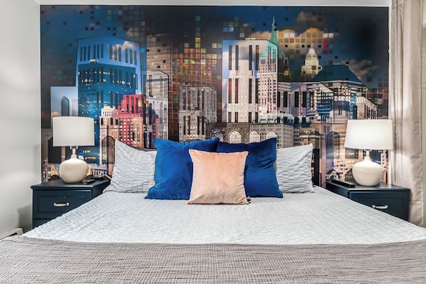 2 Schlafzimmer, Schreibtisch, Bügeleisen/Bügelbrett, kostenloses WLAN