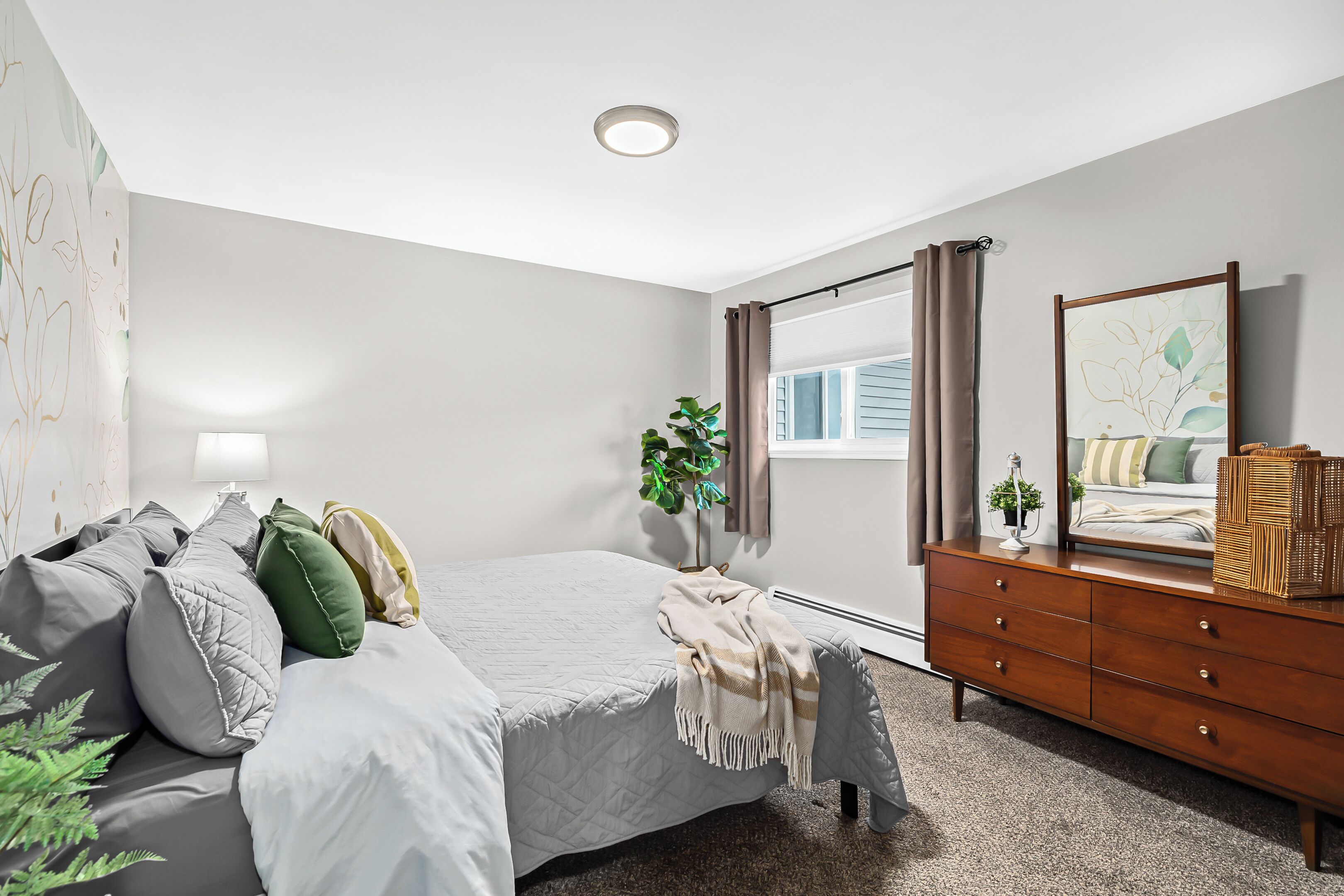 1 slaapkamer, een bureau, een strijkplank/strijkijzer, gratis wifi